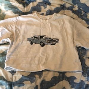 brandy cropped shirt